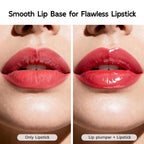 YouthVibe Hydrating Lip Primer & Plumper Gloss - 5% Volufiline, Squalane, Shea Butter, Collagen, Peptide & PDRN - Plumping, Anti-Aging, Nourishing Lip Care for Smoother, Softer Lips