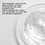 YouthVibe Hydrating Lip Primer & Plumper Gloss - 5% Volufiline, Squalane, Shea Butter, Collagen, Peptide & PDRN - Plumping, Anti-Aging, Nourishing Lip Care for Smoother, Softer Lips